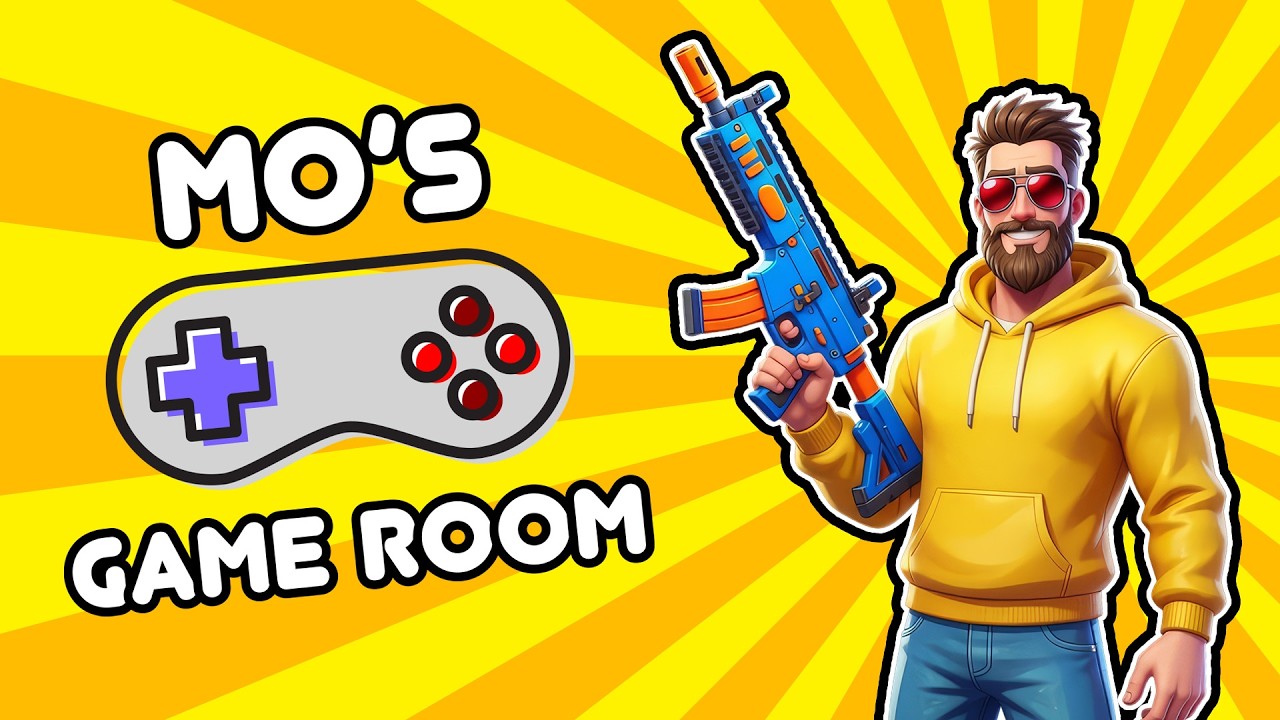 Let's Play Fortnite! w/ Friends! backdrop