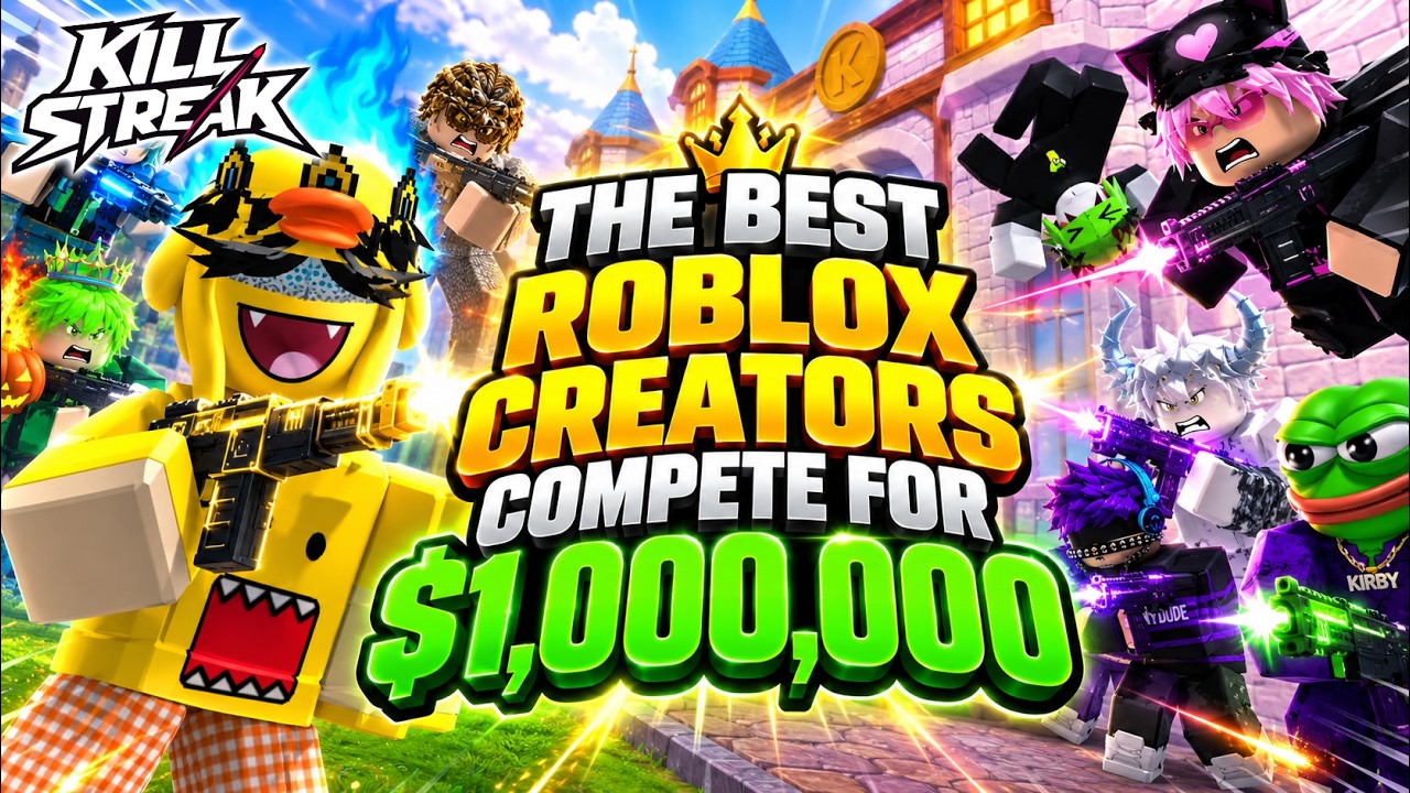 The BEST ROBLOX Creators Compete for $1,000,000 backdrop