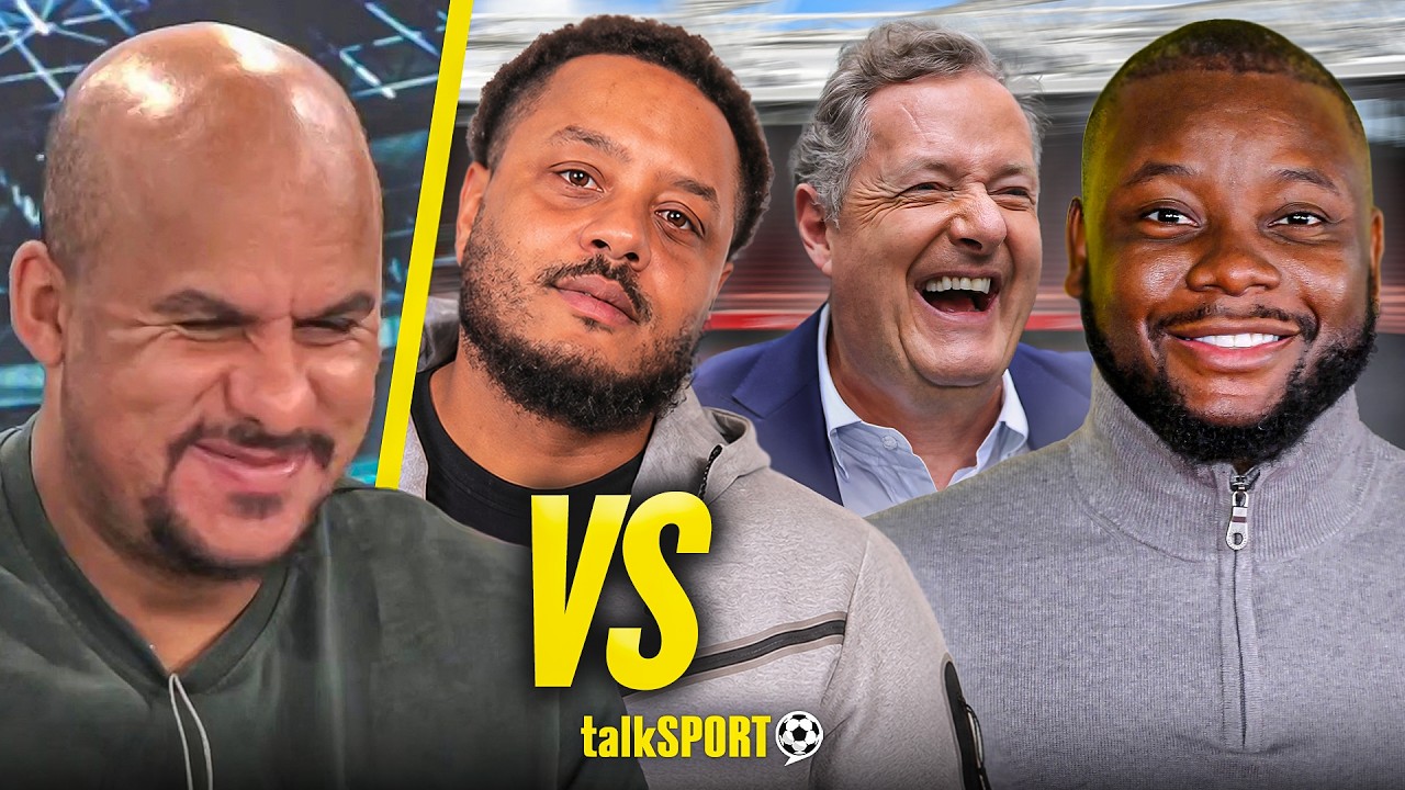 "IDIOTS!" Gabby Agbonlahor CALLS OUT Piers Morgan, Troopz & Joel Beya During Arsenal Transfer Chat! background