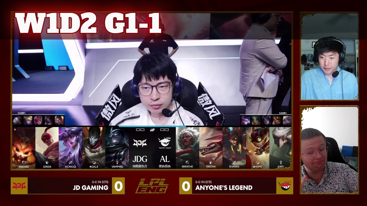 JDG vs AL - Game 1 | Week 1 Day 2 LPL Summer 2026 | JD Gaming vs Anyone's Legend G1 full background