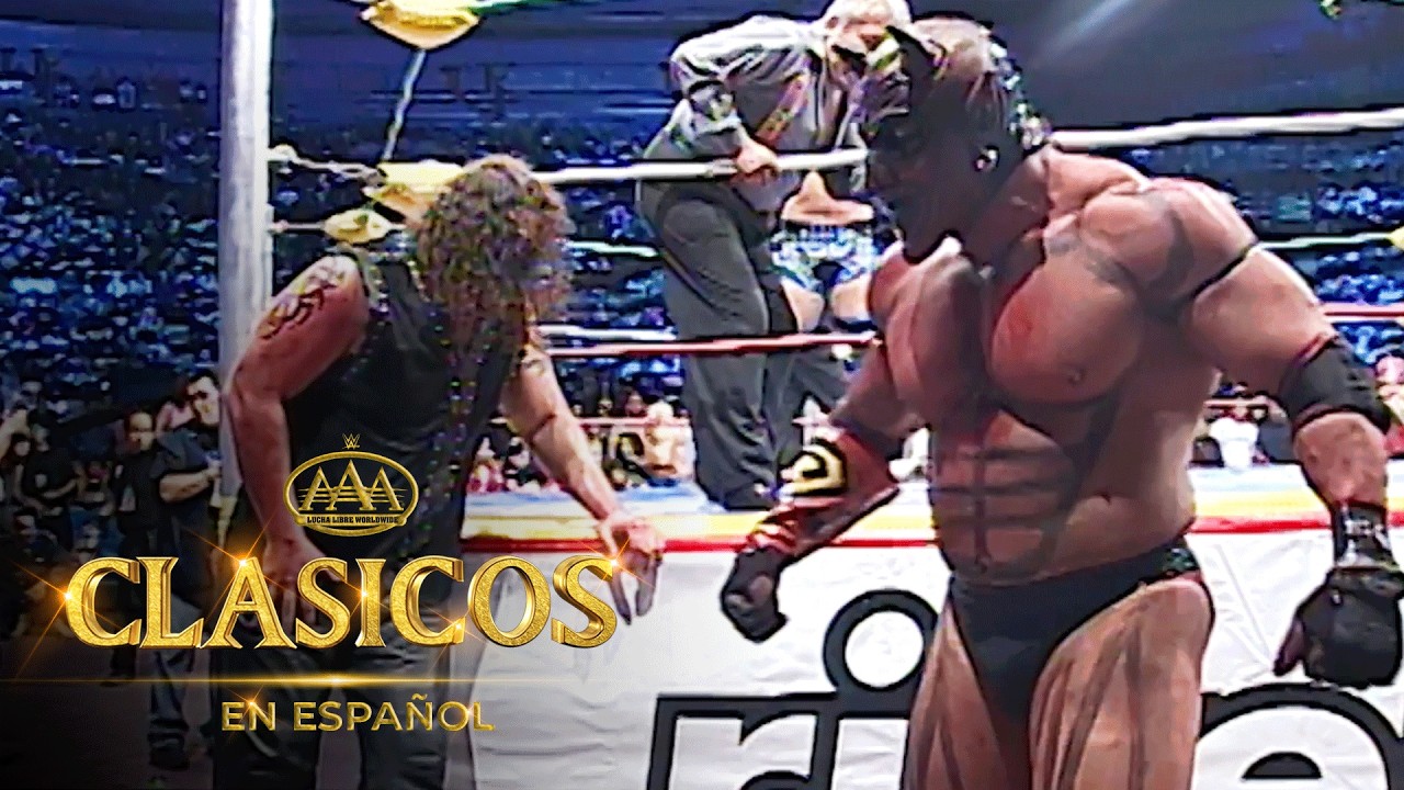 LUCHA COMPLETA: Abyss cara a cara vs. Gronda | AAA Verano de Escándalo 2006 background