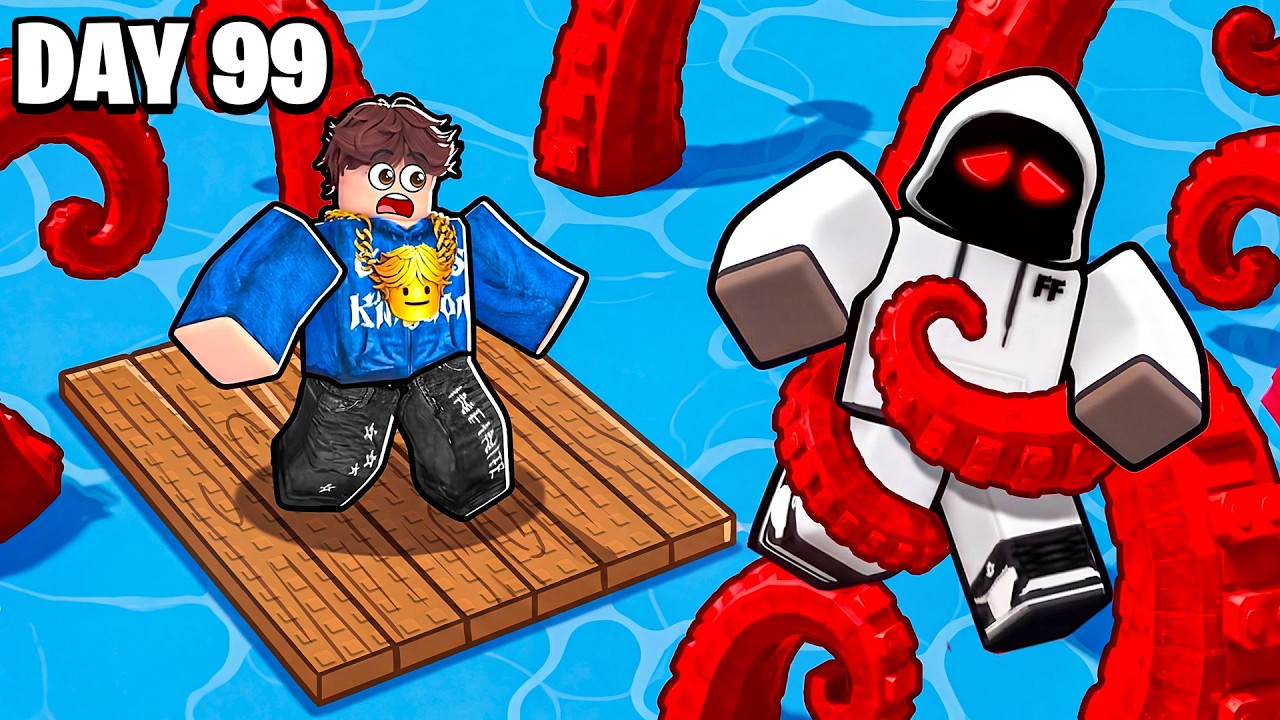 ROBLOX 100 DAYS AT SEA.. backdrop