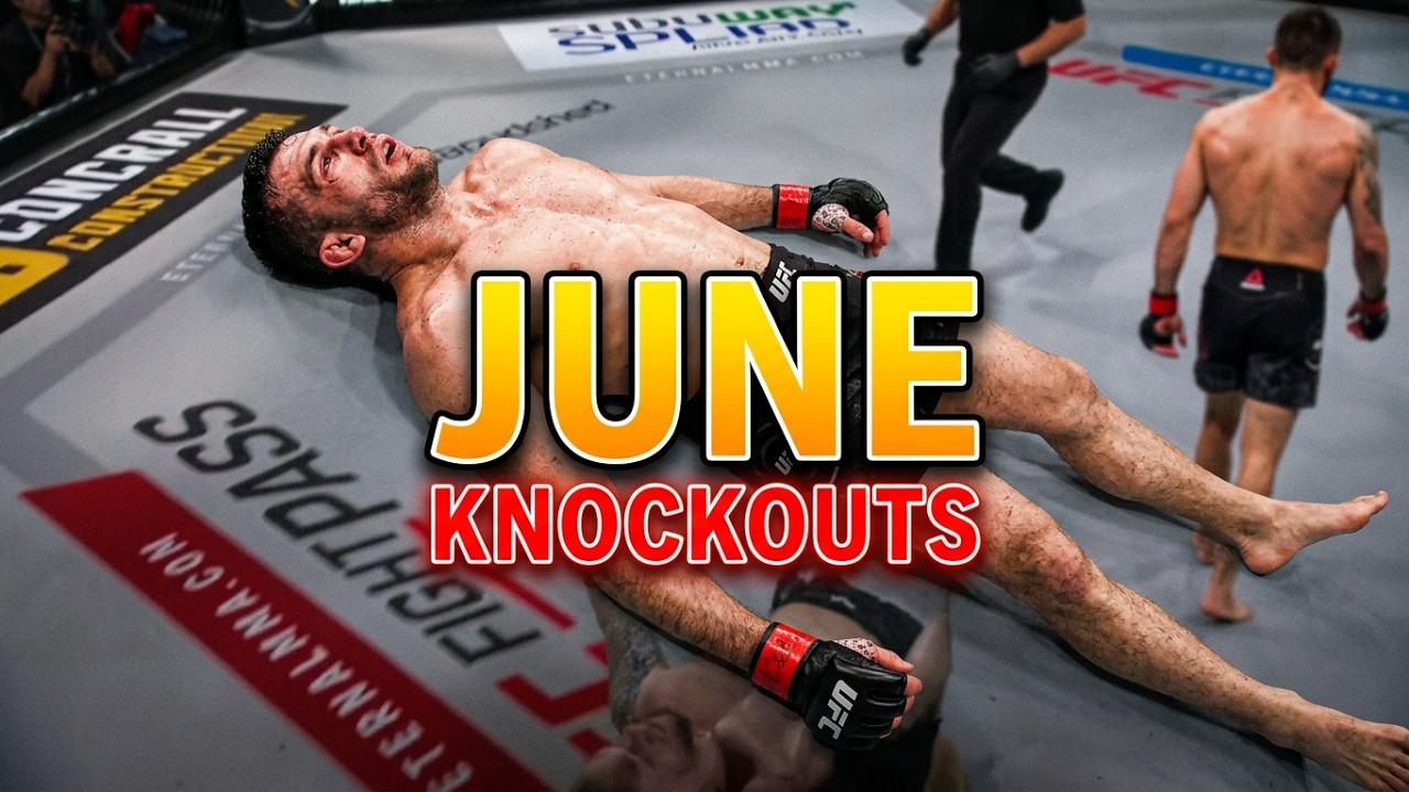 MMA Knockouts of June 2026 background