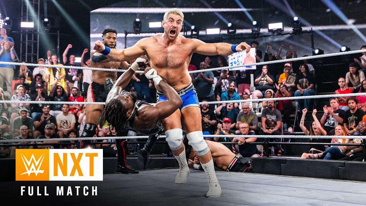 FULL MATCH: Joe Hendry, Mike Santana & Trick Williams vs. DarkState: NXT, July 15, 2025 backdrop
