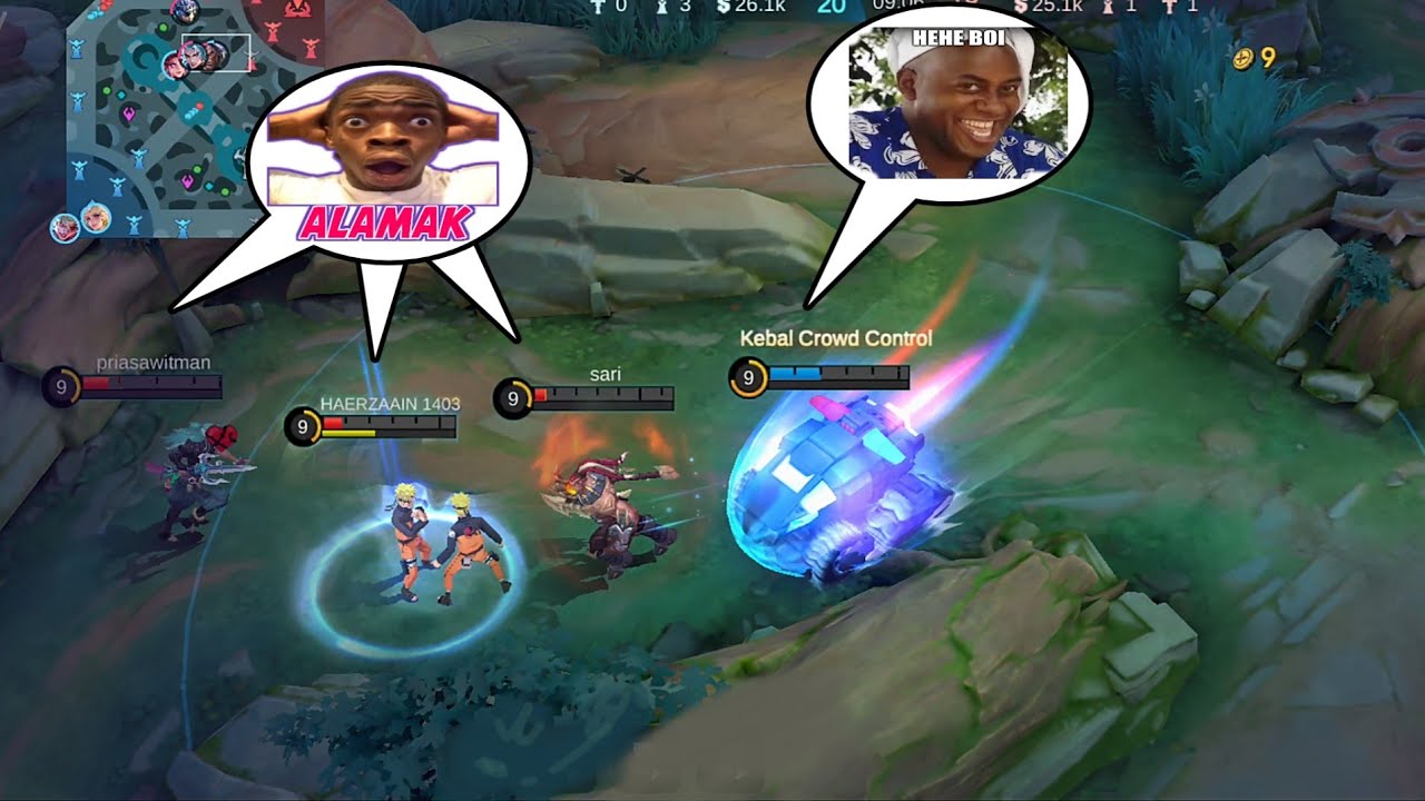 Kumpulan Momen Lucu para Anomali rank epic -MLBB MEME EXE backdrop