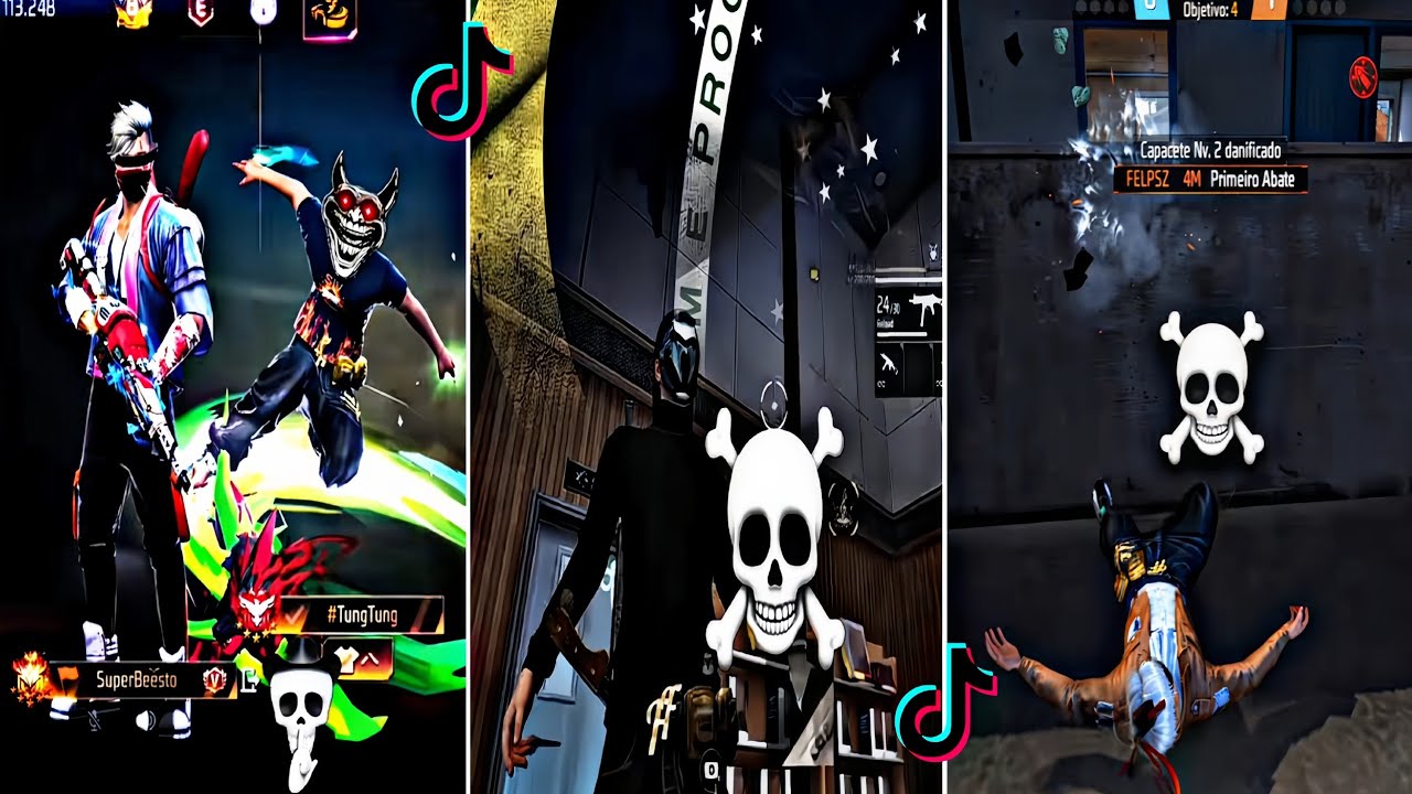 BEST VIDEO FREE FIRE 🥵💀 EDITS TIKTOK TROLL FACE 🥶👾 P.277 backdrop