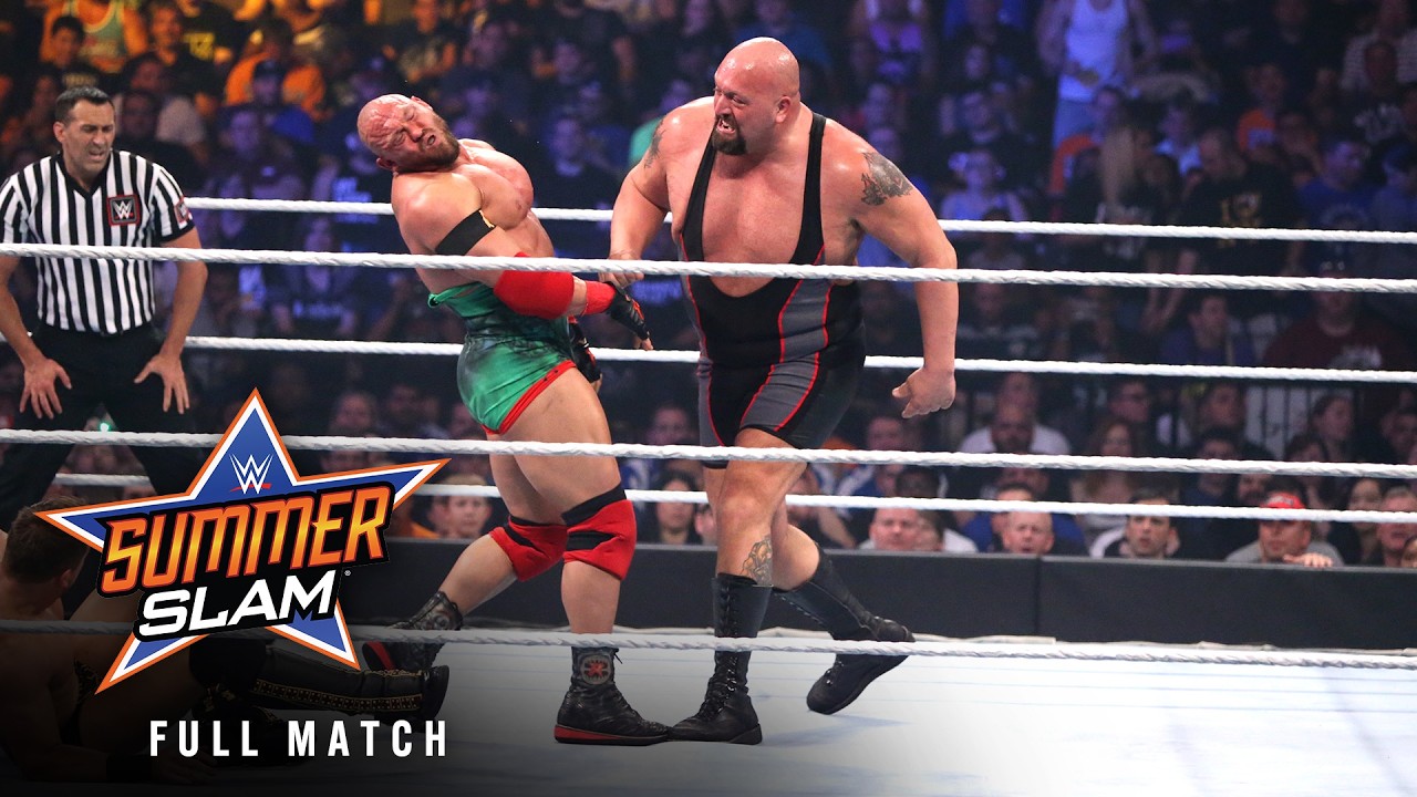 FULL MATCH: Ryback vs. Big Show vs. The Miz | Intercontinental Title Match: SummerSlam 2015 backdrop