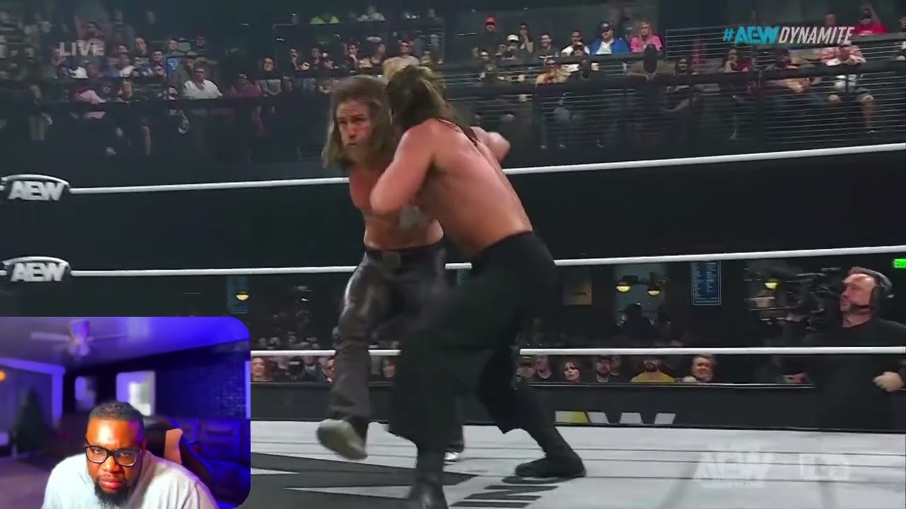 First Match Back! Jay White vs Clark Connors AEW Dynamite 7.22.26 | AEW Wrestling Reaction background