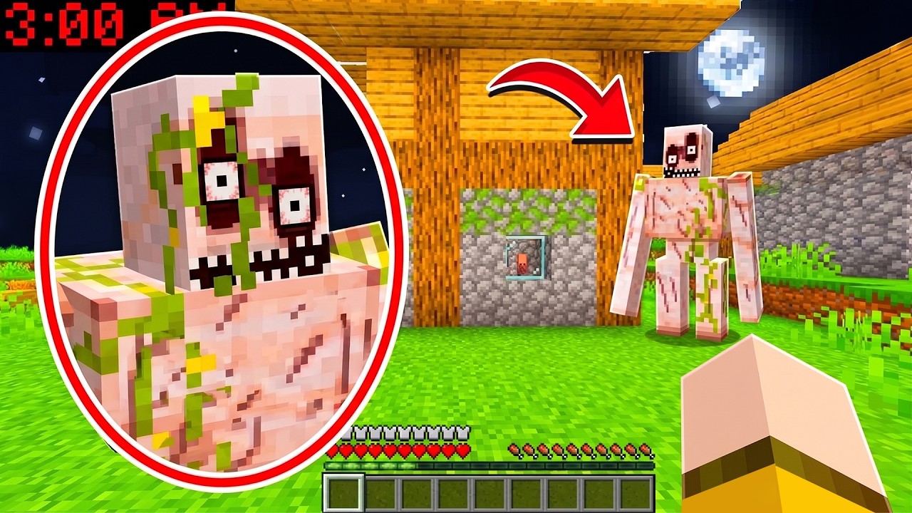 FINDE den VERRÄTER EISENGOLEM in Minecraft! background