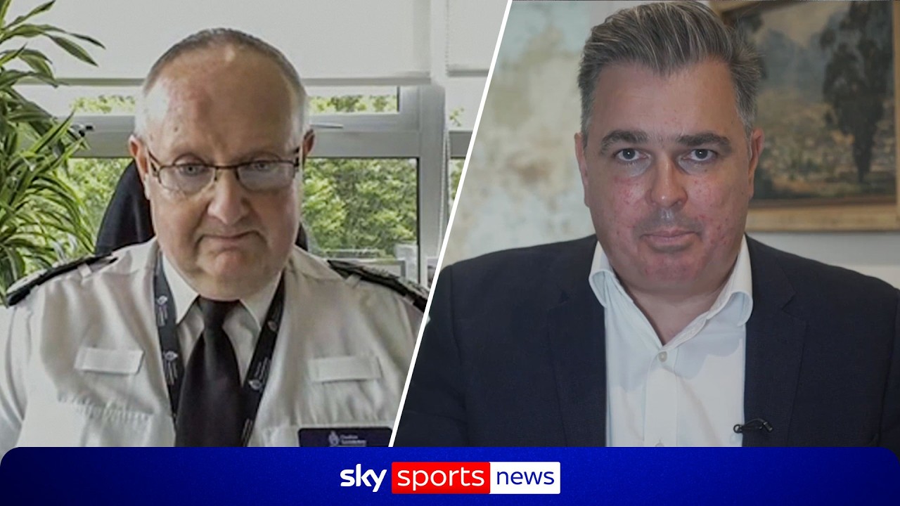 Chief Constable Mark Roberts explains crime levels during World Cup backdrop