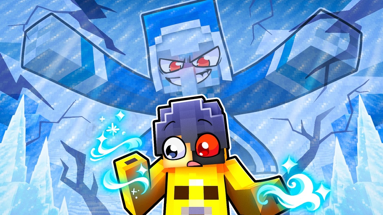 Origins of the ICEOLOGER KING in Minecraft! background