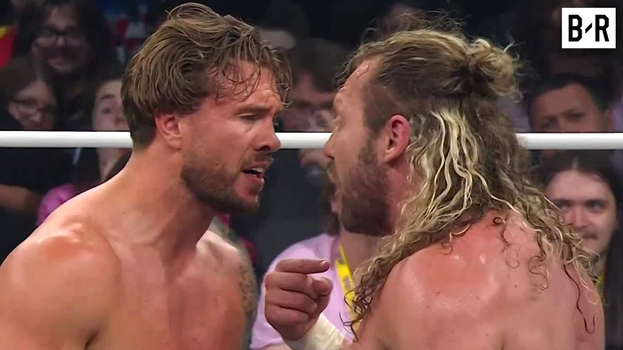 Tempers Flare Between Kenny Omega, Will Ospreay, Jon Moxley & Young Bucks | AEW Dynamite backdrop
