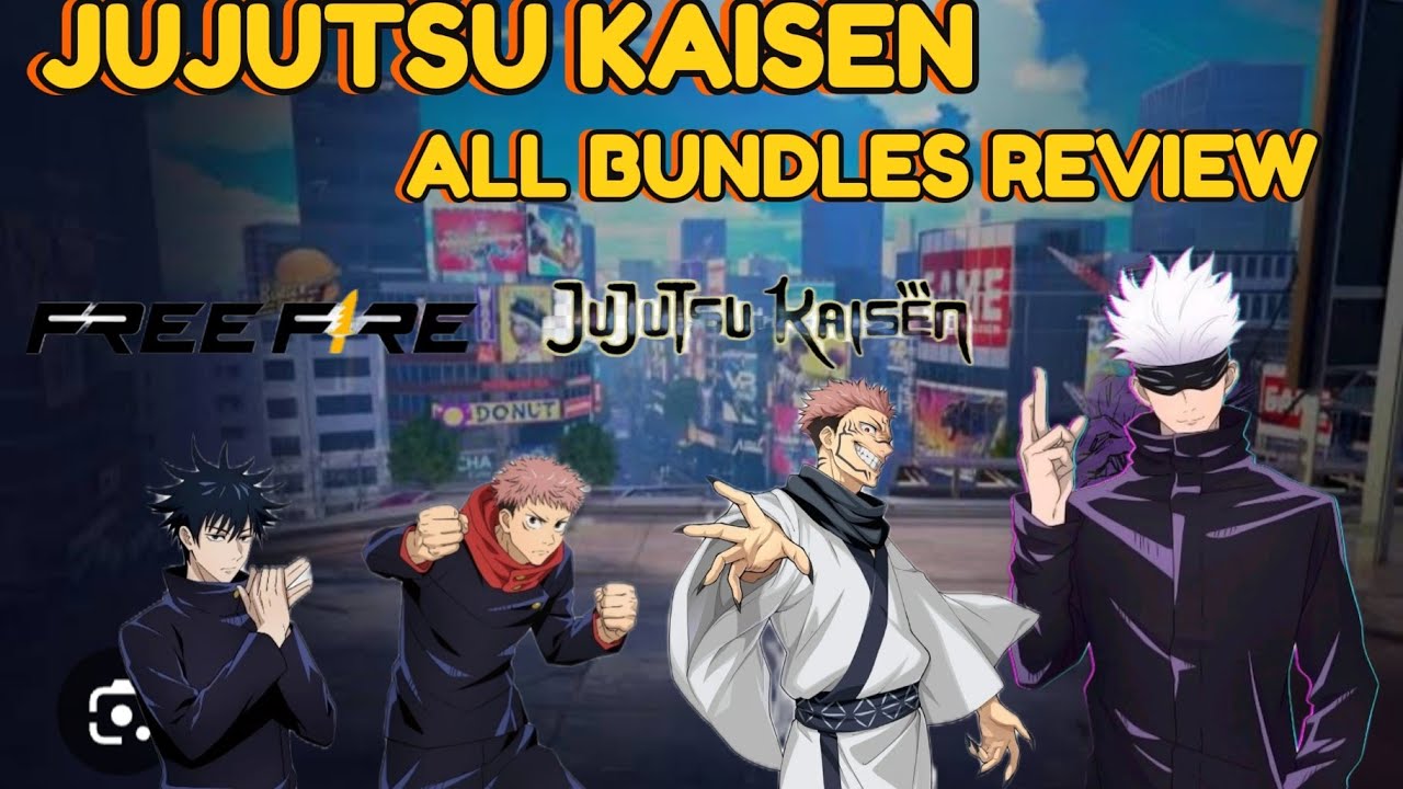 JUJUTSU KAISEN ALL BUNDLE'S REVIEW.. backdrop