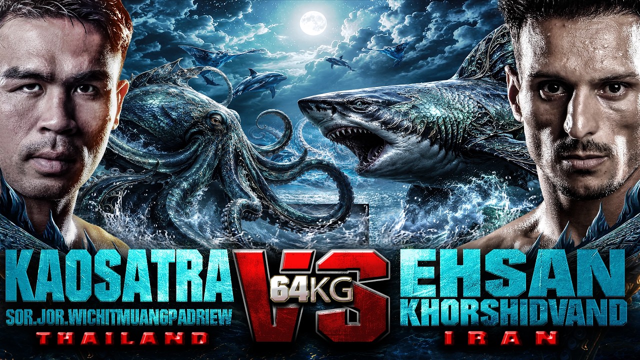 เก้าศาสตรา สจ.วิชิตเมืองแปดริ้ว vs. เอซาน คอร์ชิดแวนด์ | ไทยไฟท์ สงขลา | 12 ก.ค. 2569 backdrop
