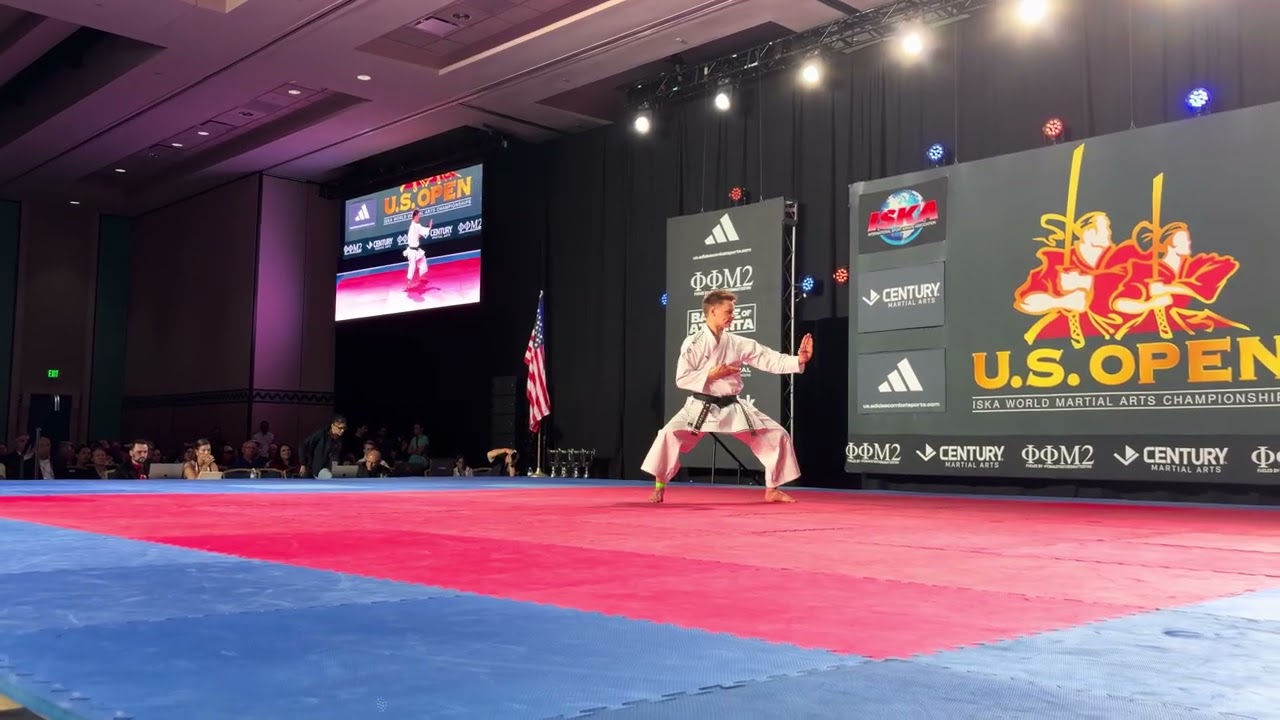 Mitchell Street Mens Traditional Forms ISKA World Championship backdrop