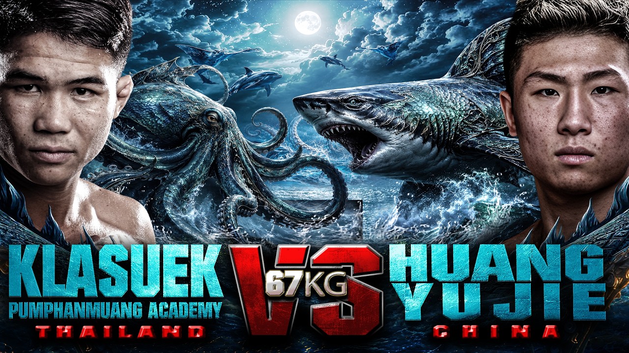 Klasuek Pumphanmuang Academy vs. Huang Yujie | THAI FIGHT Songkhla | 12 July 2026 backdrop