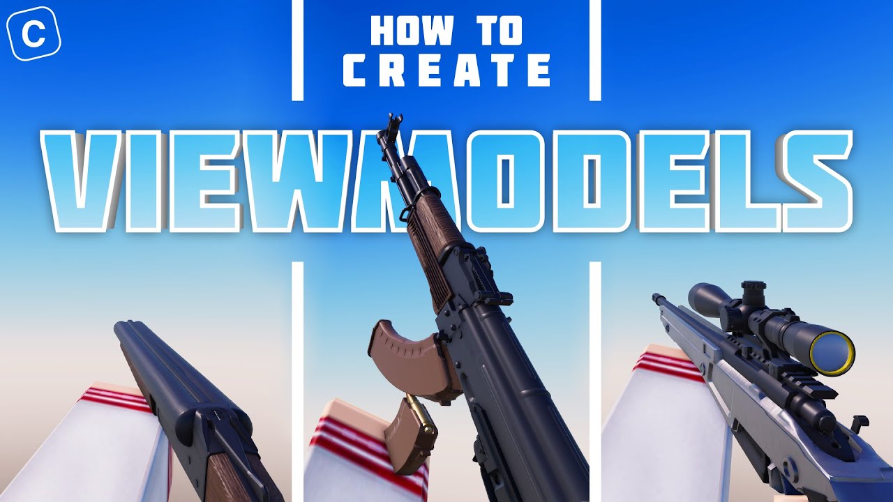 CREATE YOUR FIRST FPS GAME ON ROBLOX (FE Gun Kit Viewmodel) ft. @DoomsDev