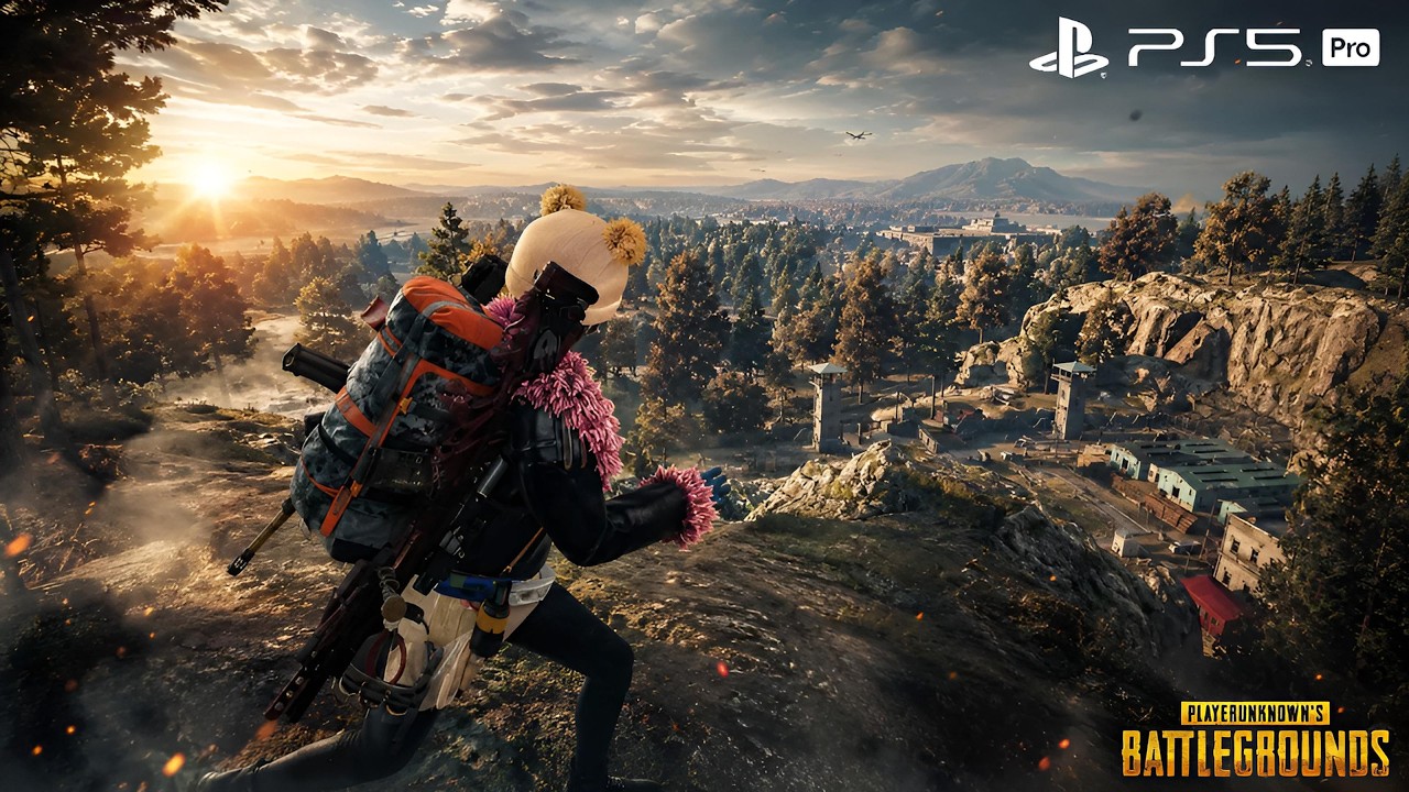 PUBG (PS5 Pro) – NEW 120Hz UPDATE – PUBG Feels Incredible! 😱 background