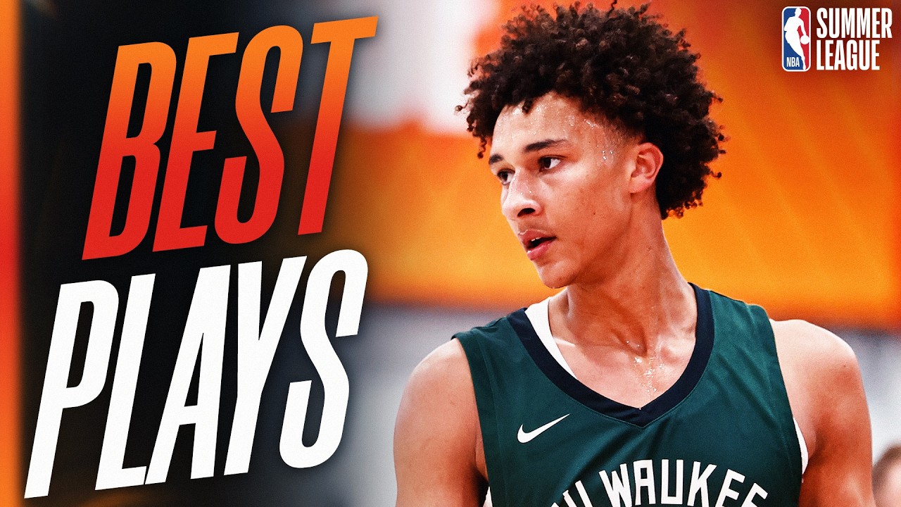 13th Overall Pick Nate Ament BEST MOMENTS at 2026 NBA Summer League 🔥 background