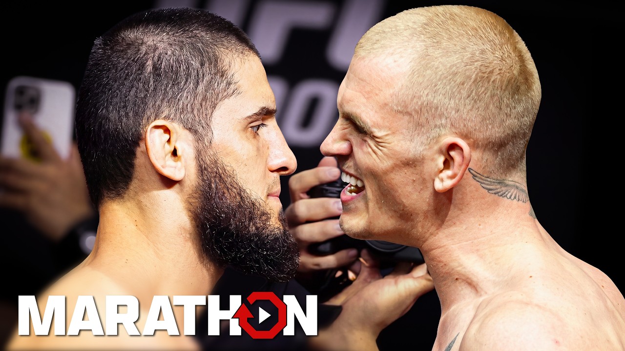 Islam Makhachev vs Ian Machado Garry π | Full Fight Marathon background