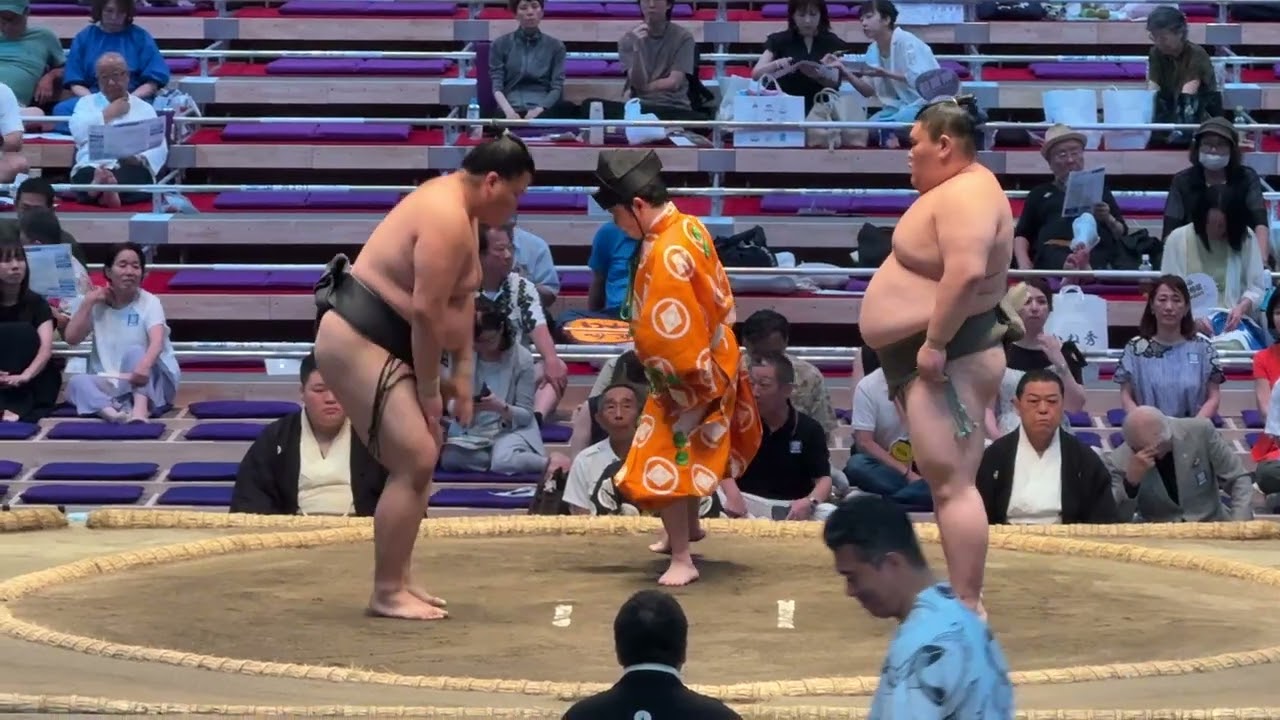 速報❗️二子山部屋 出沼 vs 肥後ノ丸【大相撲令和8年7月場所】13日目 futagoyama DENUMA HIGONOMARU【SUMO JUL DAY13】2026/07/24名古屋場所 background