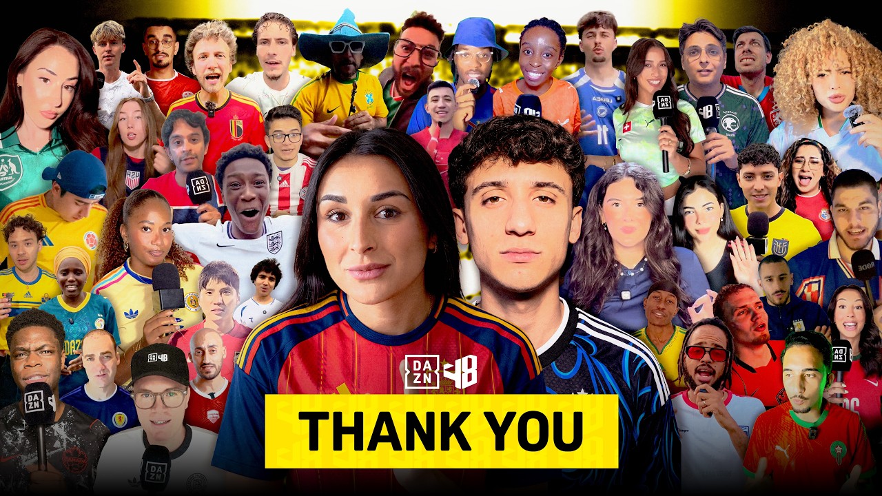 THIS WAS #DAZN48 - THANK YOU backdrop