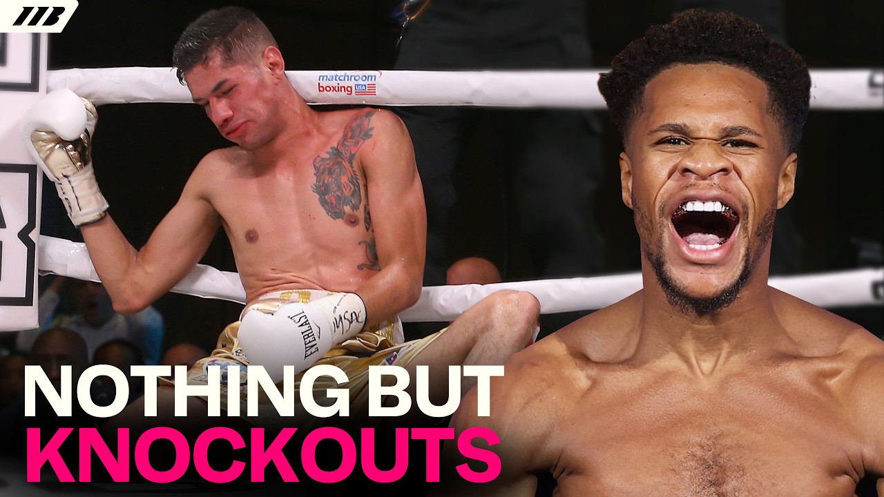 Non-Stop Knockouts | Featuring Devin Haney, Ben Whittaker and more | Matchroom Boxing background