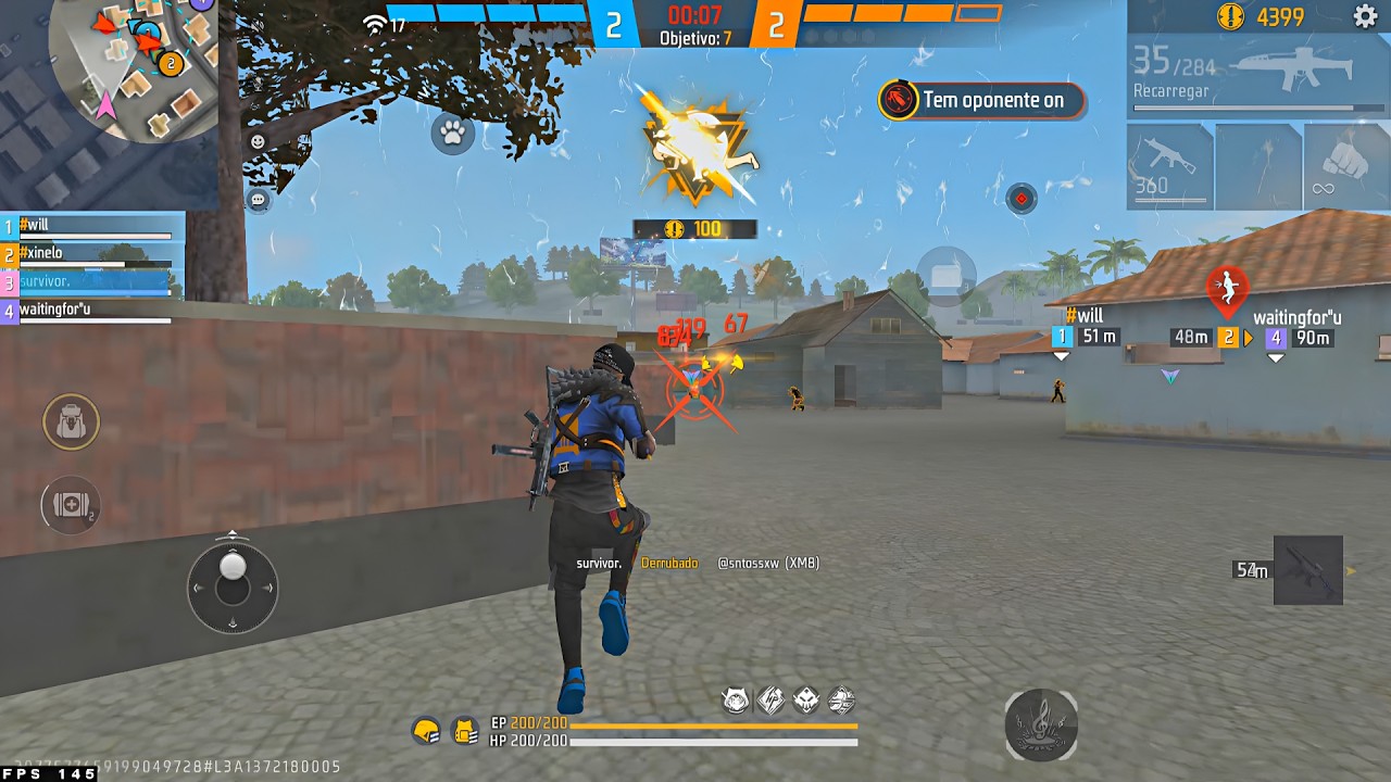 HIGHLIGHTS EM 4x4 APOSTADO! đ„đ Highlights Free Fire Ryzen 7 5700x RTX 3060 backdrop