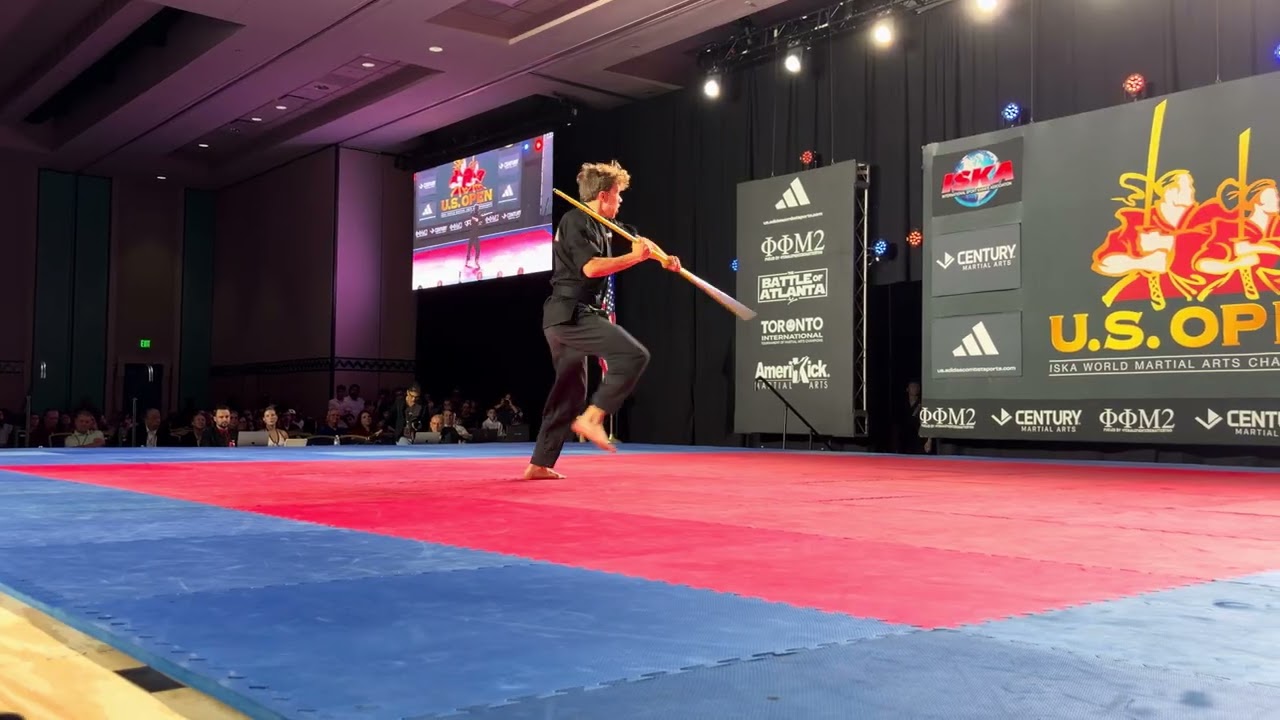 Nolan Grunwald 14 17 Boys Open Weapons ISKA World Championship - US Open 2026 background