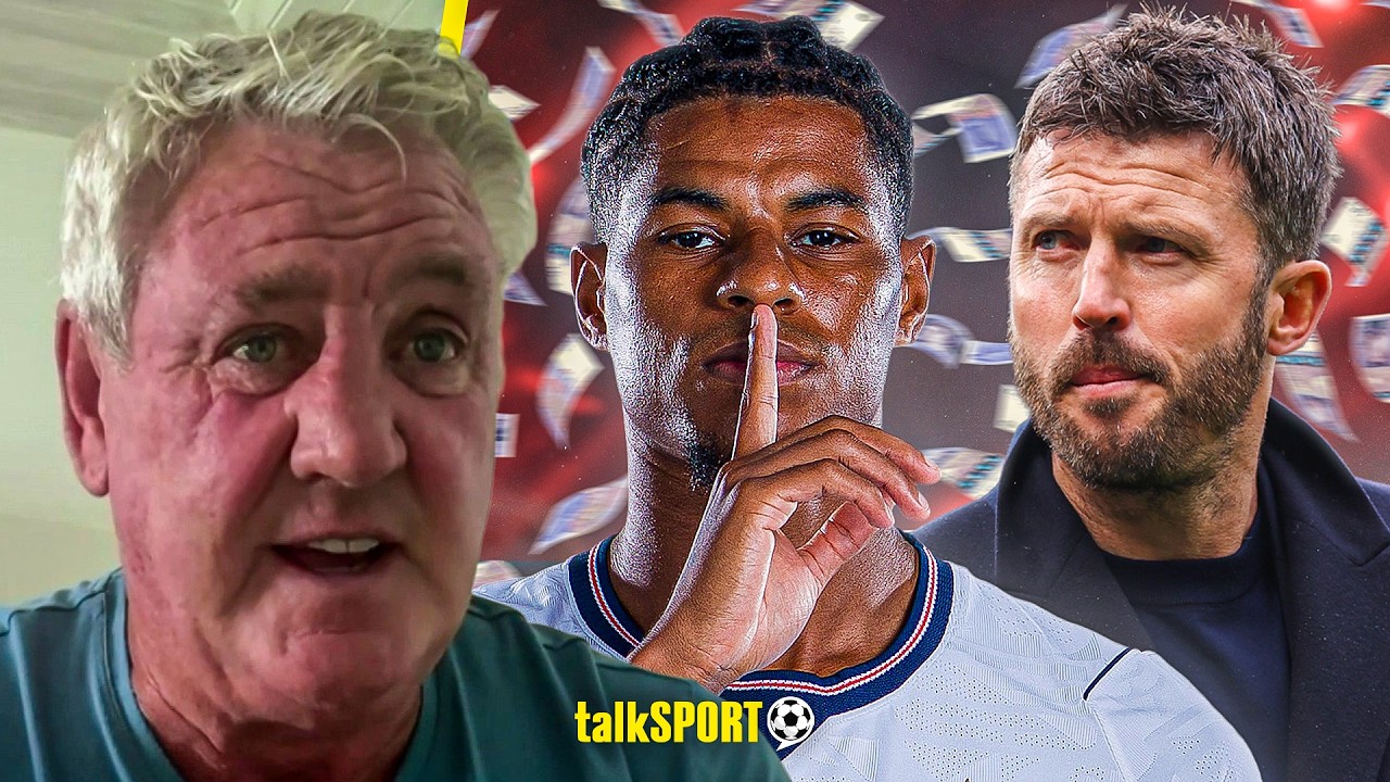 Steve Bruce BELIEVES it would take a BIG SIGNING to replace Marcus Rashford at Manchester United! backdrop