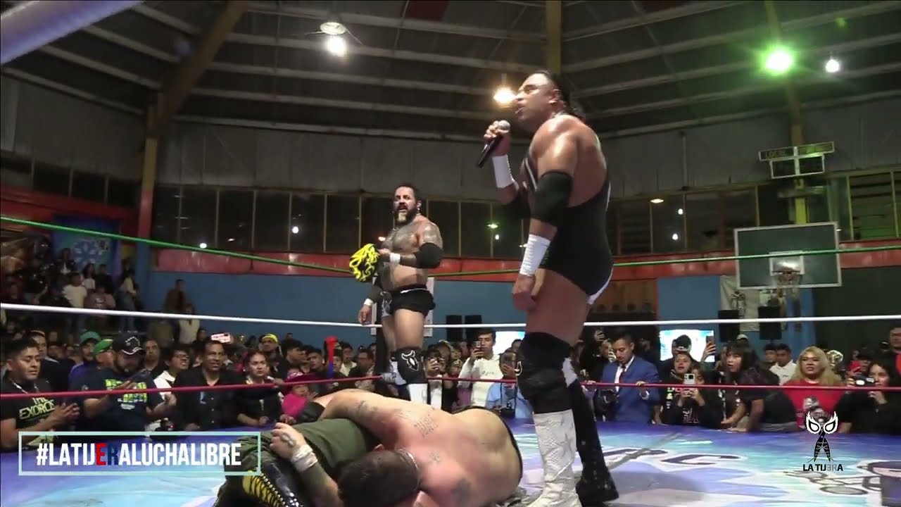 Misioneros de la Muerte NG: Somos la nueva supremacía de la lucha libre, traigan al que quieran background