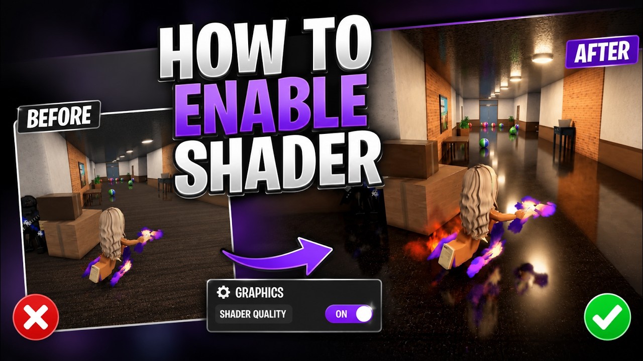How to Get Roblox Shaders in 2026! (RoShade & RTX Guide) background
