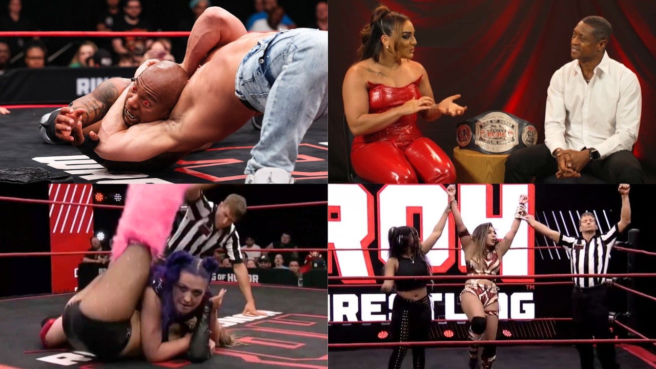 Ring of Honor 07/23/26 Results- SkyFlight Wins, Lio Rush Retains, Deonna Purrazzo's Wishlist 🔥 background