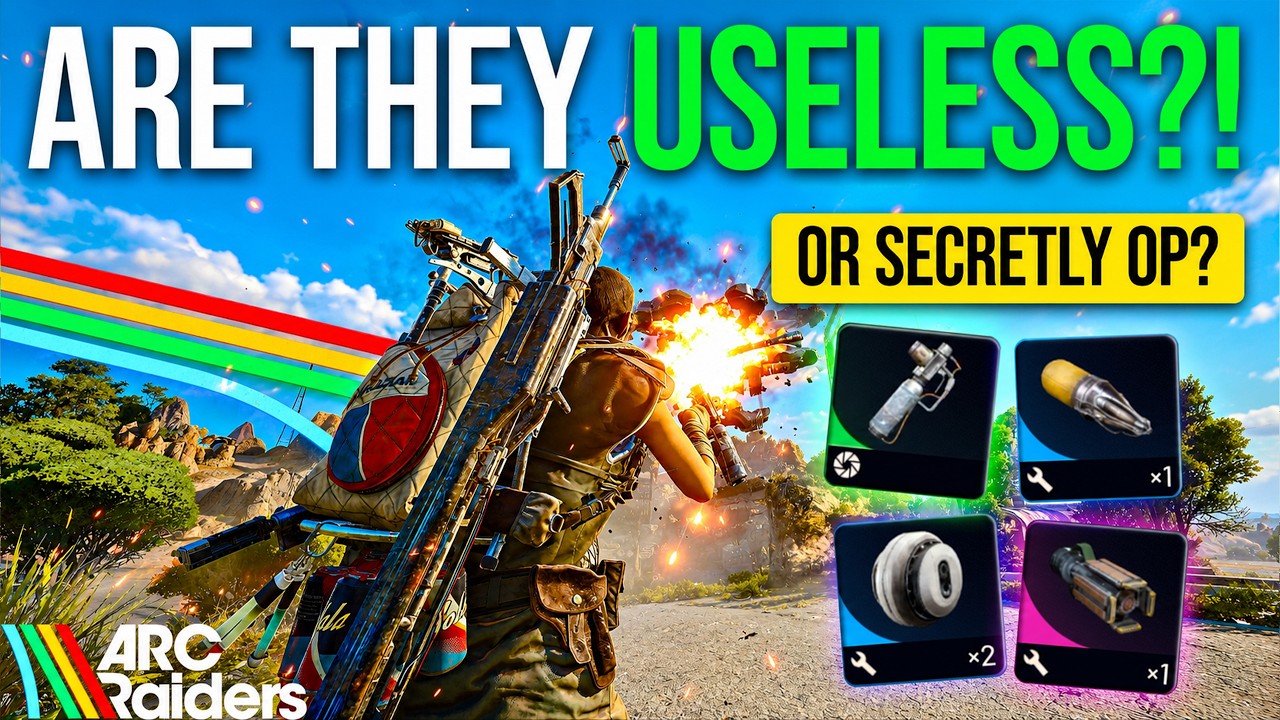 Nobody Uses These ARC Raiders Items... But Should They? background
