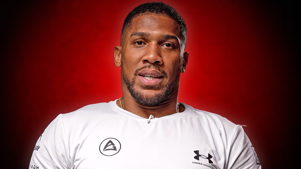 Anthony Joshua: “I’ve Been Knocked Down. I’ve Been Knocked Out.” on COMEBACK FIGHT | DAZN Boxing background