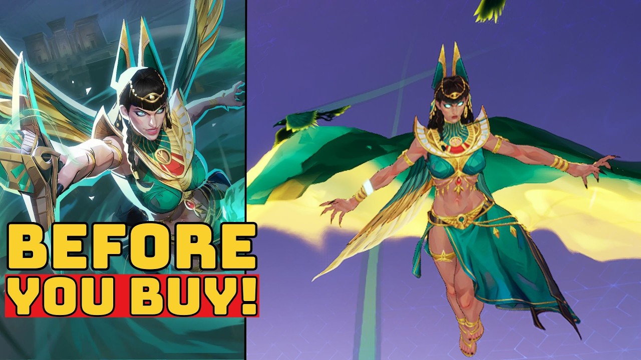 Hela Consort of Khonshu Skin Showcase - Marvel Rivals background