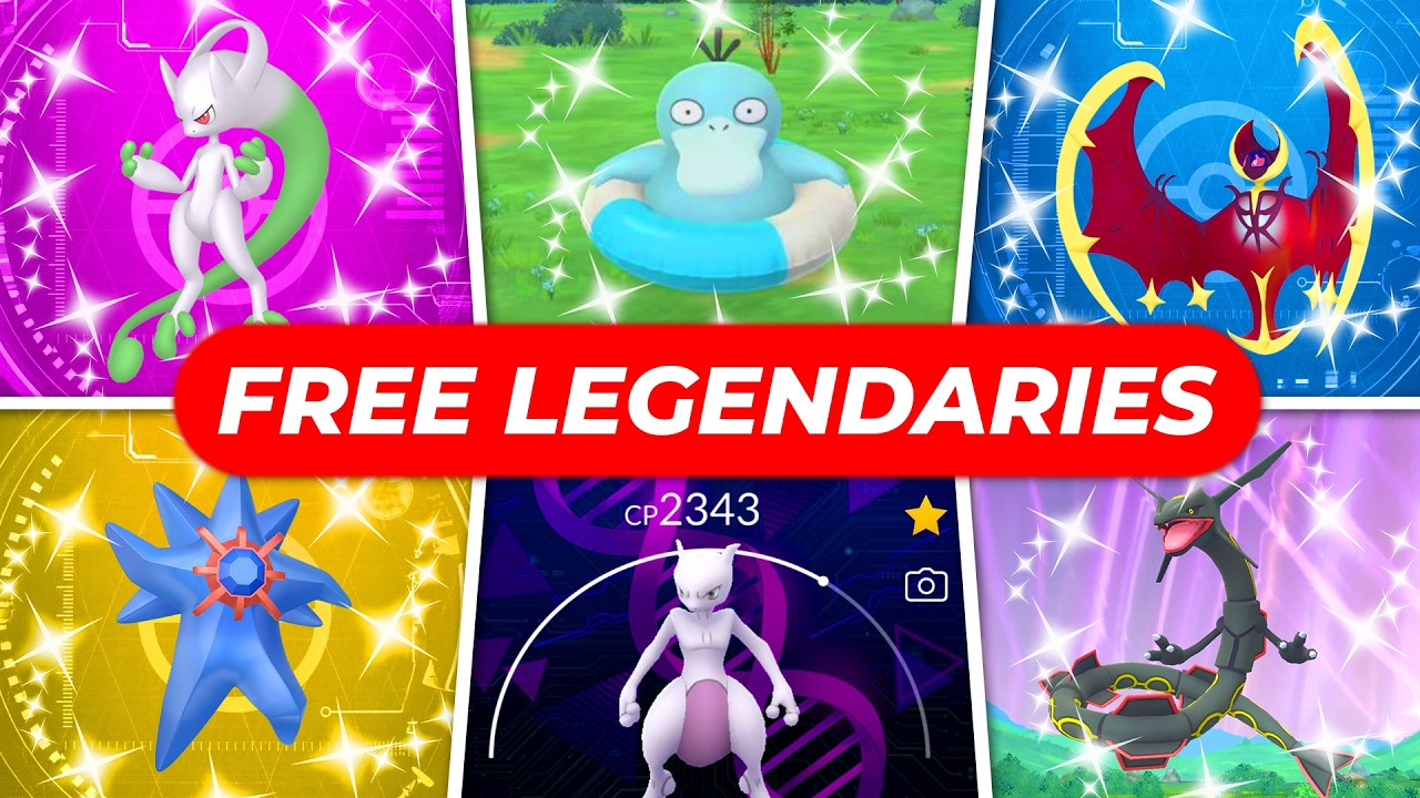 Your LAST Chance at Free Legendary Pokémon background