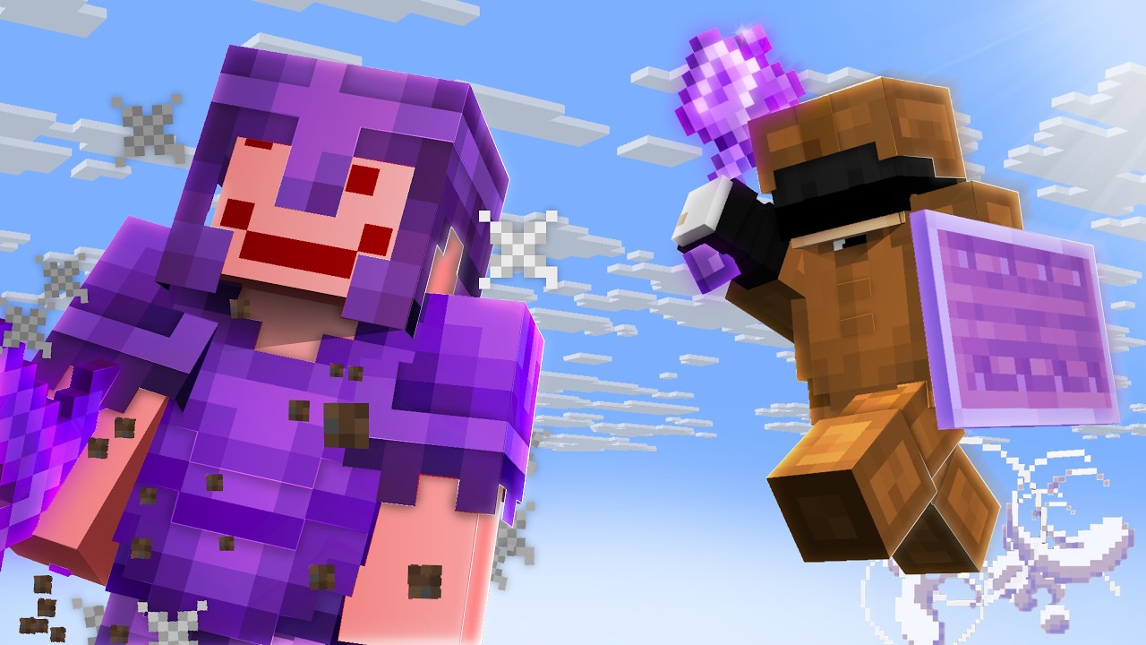 Conquering This Minecraft SMP In ONLY Leather Armor background