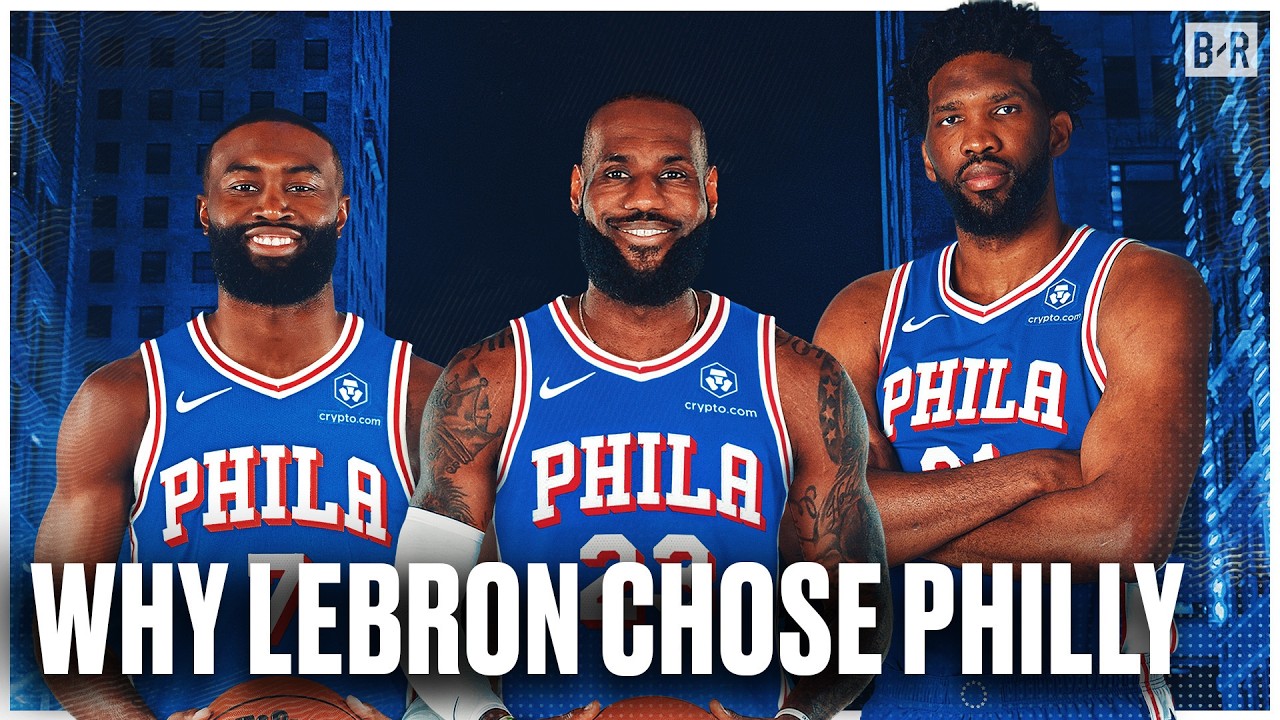 NBA Insider Explains Why LeBron Picked 76ers backdrop