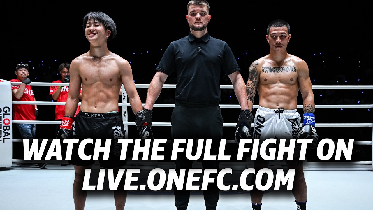 Japanese Phenom Ryujin Nasukawa’s EXPLOSIVE ONE Debut! | The Inner Circle 23 background