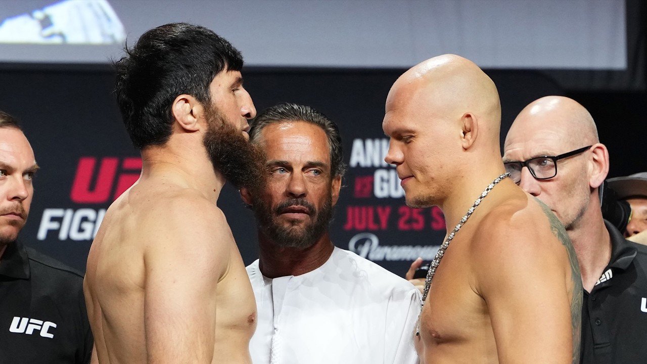 Encaradas da Pesagem | UFC Abu Dhabi: Ankalaev x Guskov background