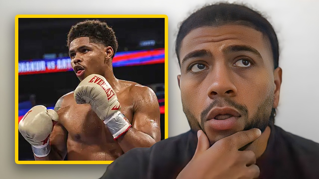 'SHAKUR STEVENSON vs me good for boxing' RAYMOND MURATALLA backdrop