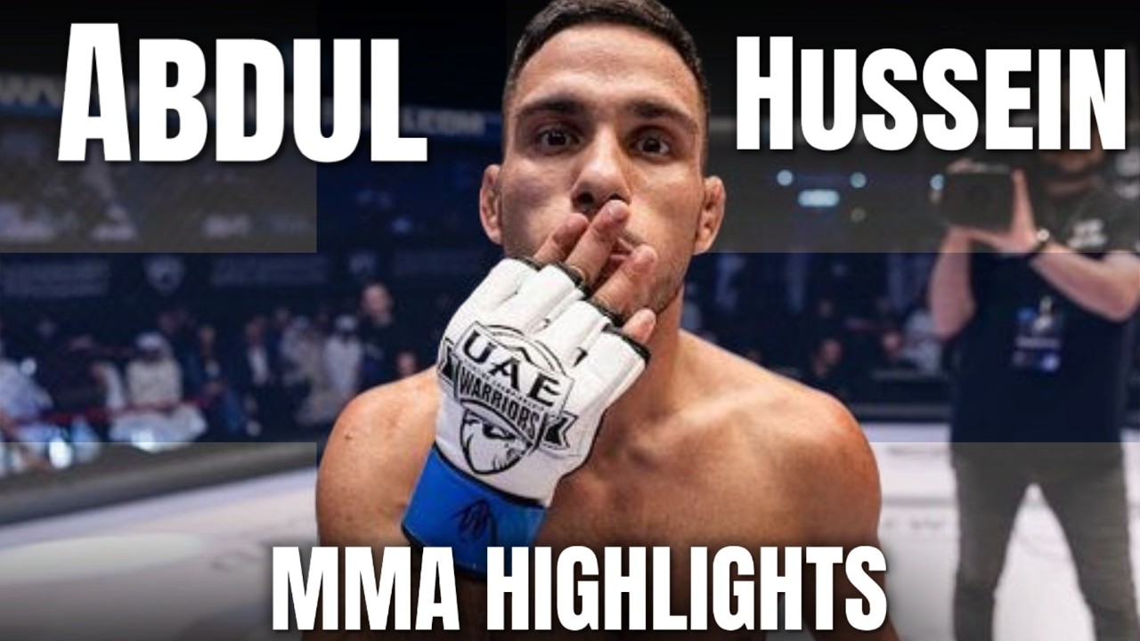 Abdul Hussein MMA HIGHLIGHTS 2026 Professional 15-2 Fighter UFC Prospect | UAE Warriors | BRAVE CF🇫🇮 background