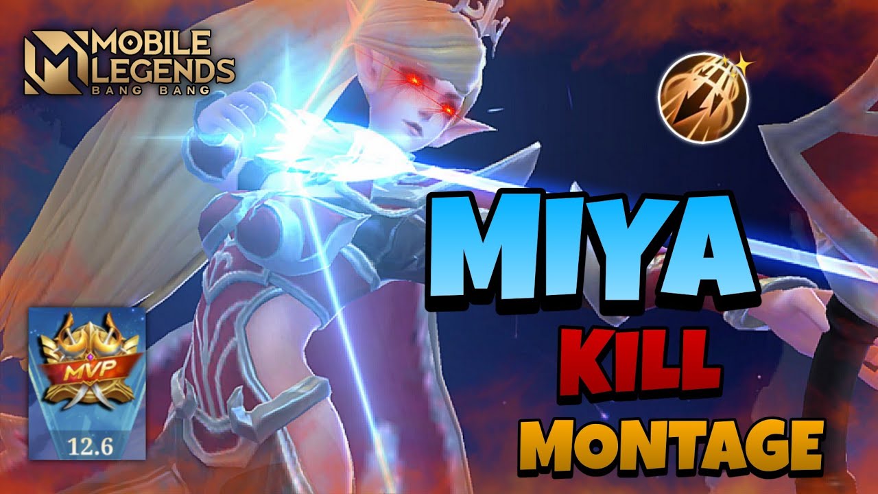 DOMINATING A LEGEND LOBBY AS AN EPIC PLAYER WITH MIYAđč | MLBB MONTAGE | #fyp #gaming background