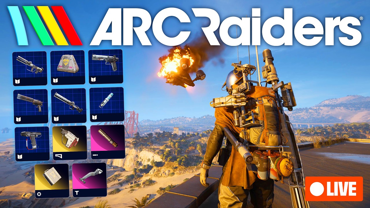 Broke Again In ARC Raiders... (Hunting the Rarest Blueprints & Items - Embark Partner) background