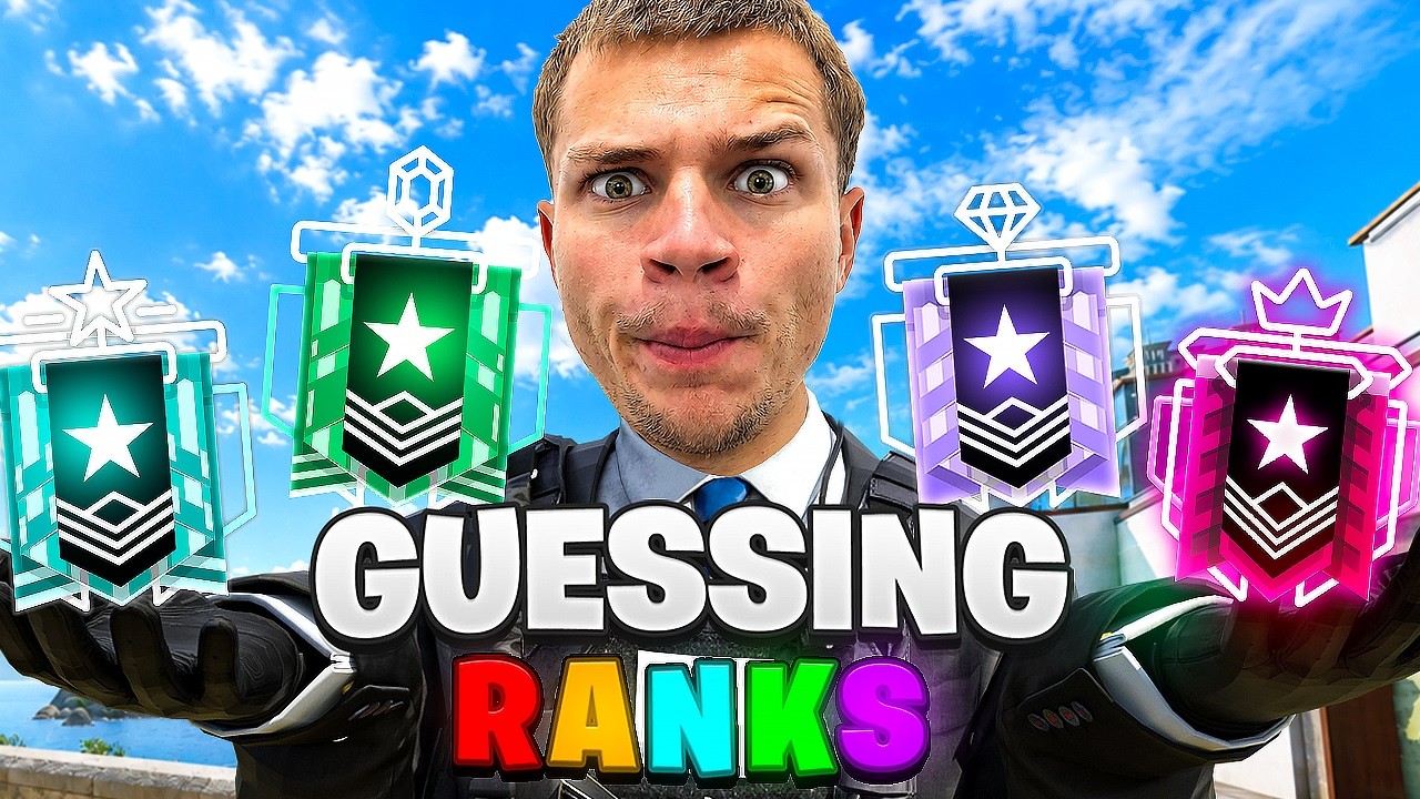 IMPOSSIBLE GUESSING RANKS (Rainbow Six Siege) background