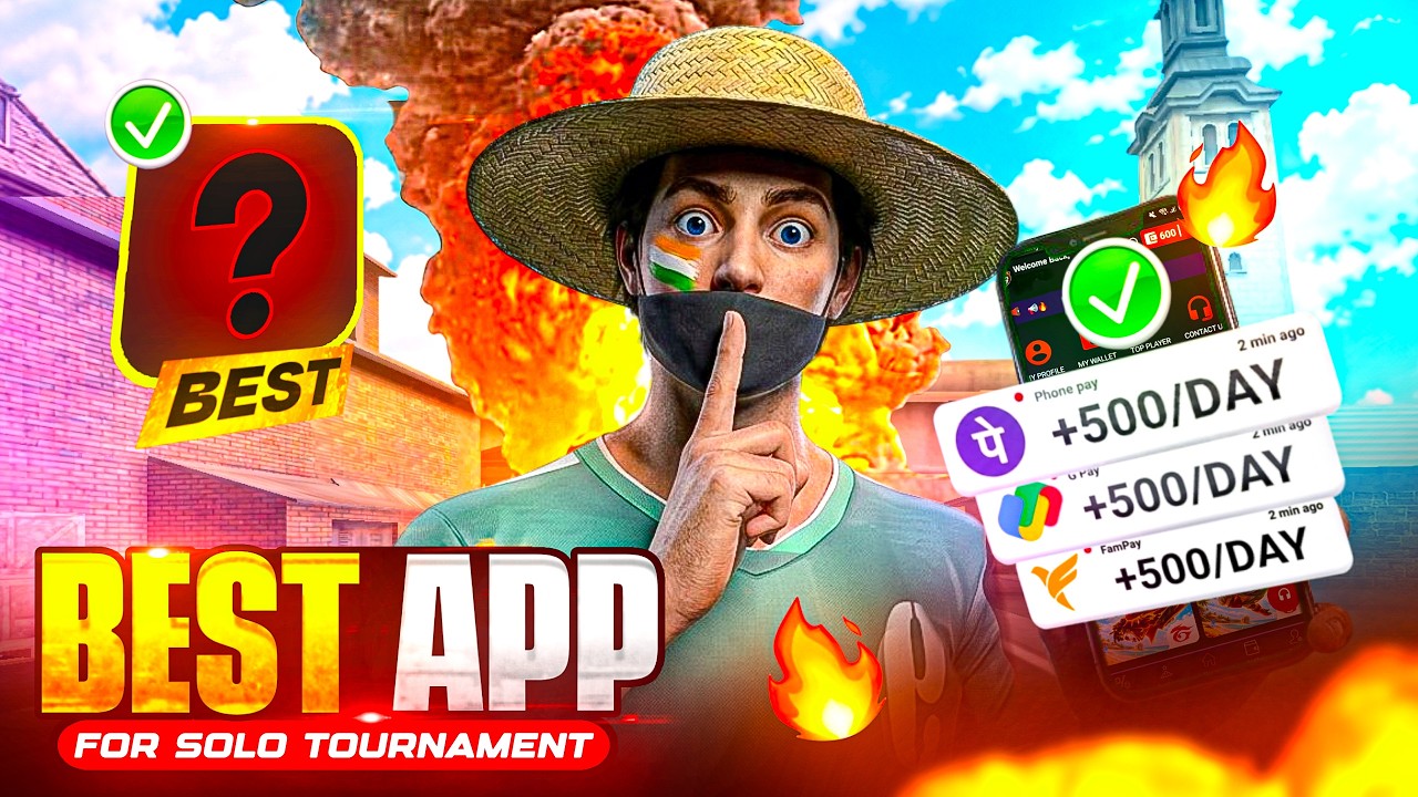 I Found The FREE Best Tournament Apps 💰🔥 | Entry ₹0 🤯 Per Kill ₹10 🤑 | Oldest Real App For 2026 backdrop