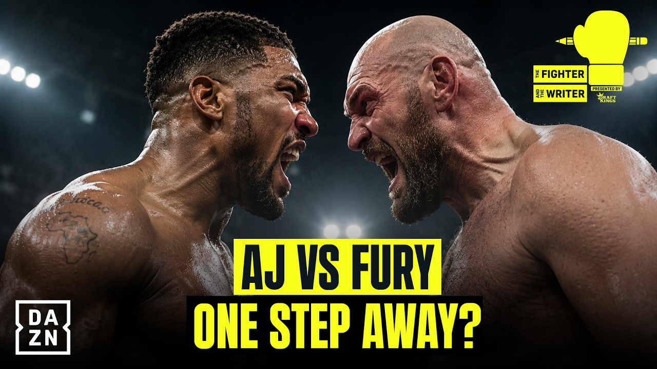 Will Anthony Joshua vs Tyson Fury be OFFICIAL after their fights? | The Fighter and the Writer backdrop