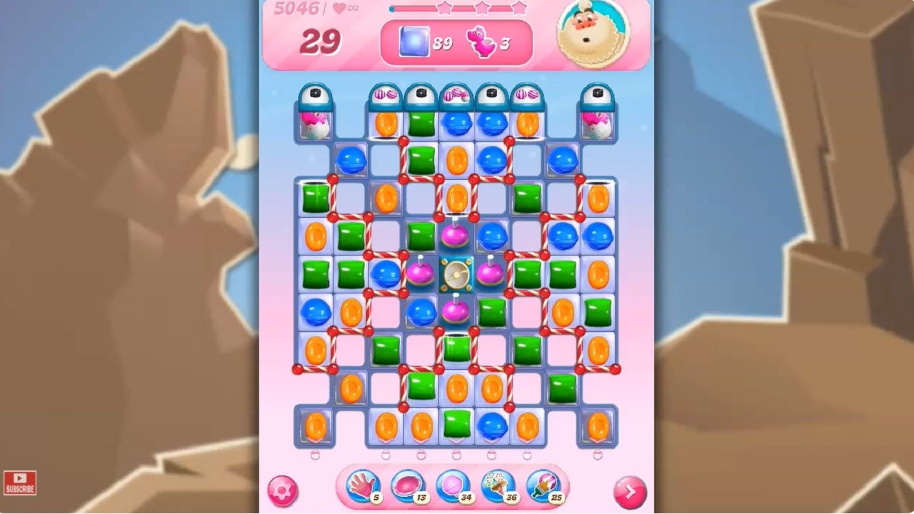 Candy Crush Level 5046 – Beat It Like a Pro backdrop