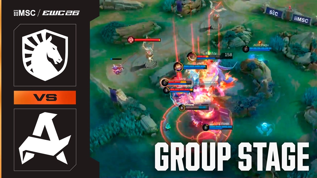 Team Liquid vs. Aurora Gaming | MSC at EWC 26 - Group Stage - HIGHLIGHTS background